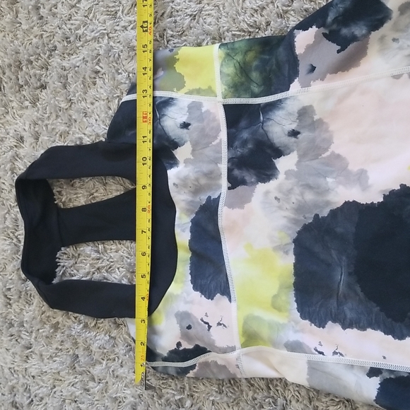 (8) Lululemon Athletica Scoop Neck Racerback Tank Workout Watercolor Design - Picture 4 of 9